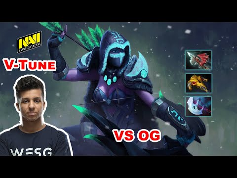 V-Tune Drow Ranger Carry - DOTA 2 7.27D - Navi - Dota2 Gameplay [Learn To PRO]