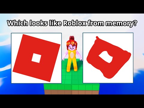 Roblox draw the logo from memory…