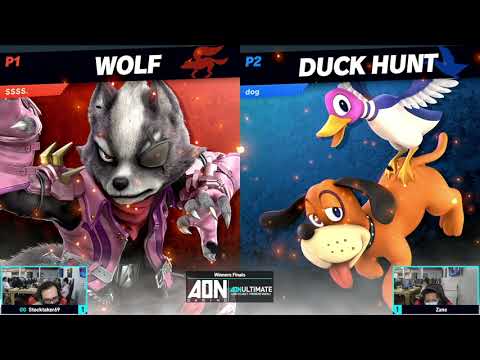 Zane (Duck Hunt) vs Stocktaker69 (Wolf) | AONUltimate #073 Winners Finals