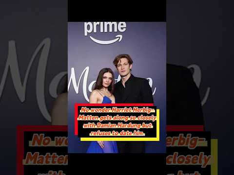 No wonder Harriet Herbig-Matten gets along so closely with Damian Hardung but refuses to date him.