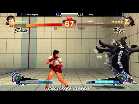 Collision Course USF4: Alex Myers ( @AlexMyersSf4 ) vs Evan