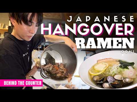 Behind the Counter at Japan's Hangover Cure Ramen Restaurant