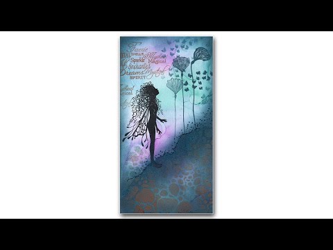 The Fairy on a Hill by Tracey Dutton - A Lavinia Stamps Tutorial