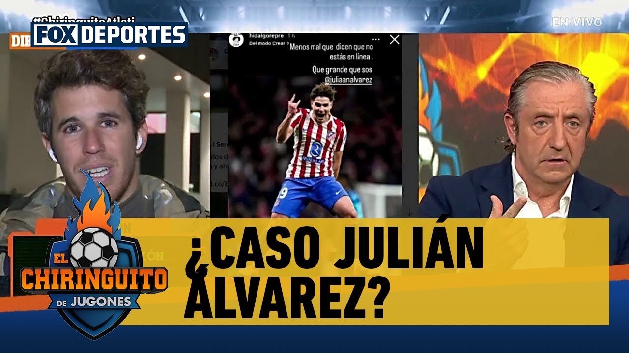 😳🧐 ¿Hay caso JULIÁN ÁLVAREZ referente a su futuro en el ATLÉTICO MADRID? | El Chiringuito