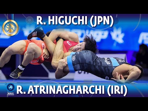 Rei Higuchi (JPN) vs Reza Atrinagharchi (IRI) - Finał // World Championships 2022 // 61kg