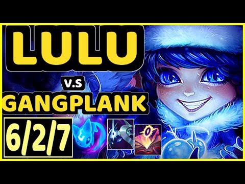 LICORICE (LULU) vs GANGPLANK - 6/2/7 KDA TOP GAMEPLAY - NA Ranked DIAMOND