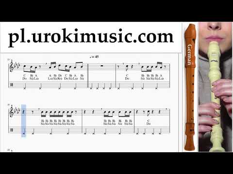 Jak Grać Na Flecie Prostym (Niemiecki) Drake - In My Feelings Kiki Do you love me Tabulatura Lekcje