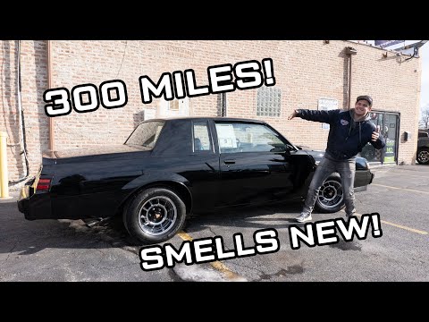 BUYING A 300 MILE 1987 BUICK GRAND NATIONAL!! TIME TRAVELING TO THE 1980'S! MUST SEE
