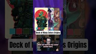 Deck of Many Colors Origins