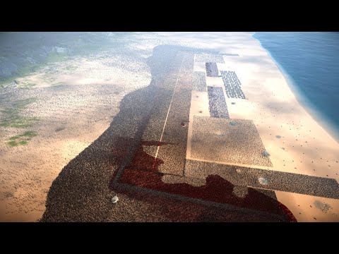 3 MILLION ZOMBIES ATTACK THE BEACH ! || ULTIMATE EPIC BATTLE SIMULATOR 2 || UEBS 2