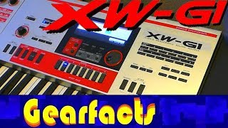 Video thumbnail for Casio XW-G1 Synth / Sampler ...looking *goooood* by Gearfacts