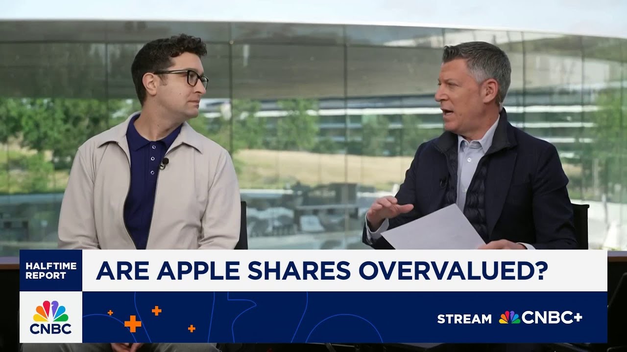 The 'Halftime' Investment Committee debate if Apple shares are overvalued