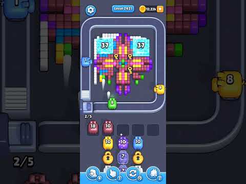 Pixel Flow Level 2421 Walkthrough