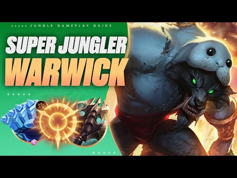 WARWICK JUNGLE Is STRONG: Play Like An ANIMAL To Win EVERY Game!🐺