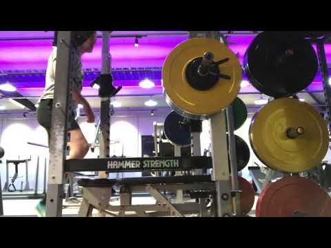 137.5kg Bench Press failure