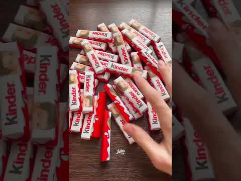 Milka & Kinder Chocolate | ASMR