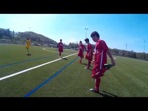 FC Tiengen 08 D2 - SV Rheintal D2 vom 22.4.2018 - Aufwärmen