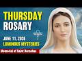Thursday Rosary ❤️ Luminous Mysteries of the Rosary ❤️ June 11, 2026 VIRTUAL ROSARY