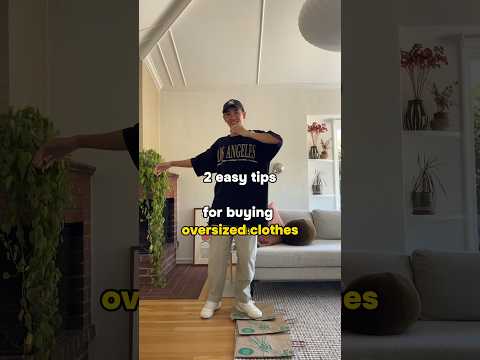 How to shop for oversized clothes | #fashion #fashionstyle #mensfashion #outfitideas #menstyle