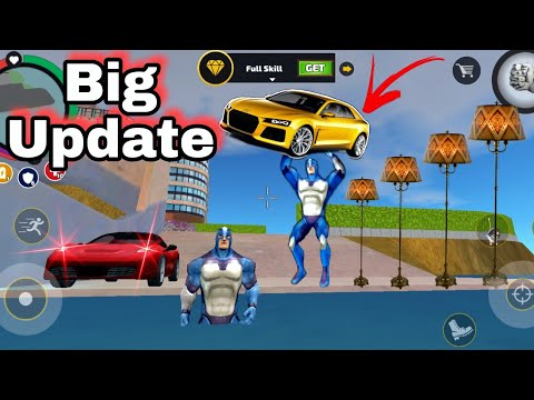 Rope hero get a new Power ll rope hero vice town ll rope hero vice town new update version 5.7.1