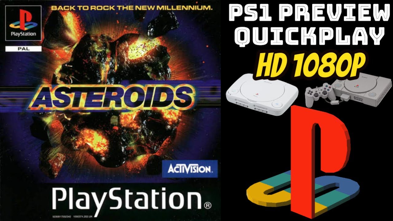 [PREVIEW] PS1 - Asteroids (HD, 60FPS)