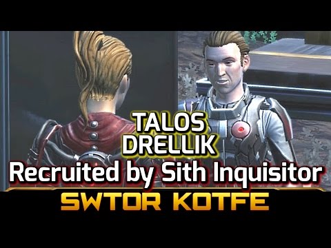 SWTOR KOTFE ► Recruit Talos Drellik as Sith Inquisitor (Alliance Contract, Fallen Empire)