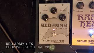 Video thumbnail for Stomp Under Foot Red Army Overdrive Demo by Shawn Hatfield