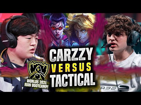 MAD CARZZY vs TL TACTICAL in WORLDS BOOTCAMP EUW! - MAD Carzzy Plays Ezreal ADC vs Vayne! |