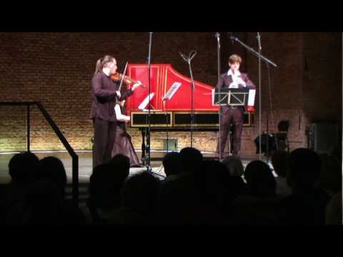 Stefan Temmingh, Dmitry Sinkovsky & Olga Watts in concert: Bach Trio in F Major (Allegro)