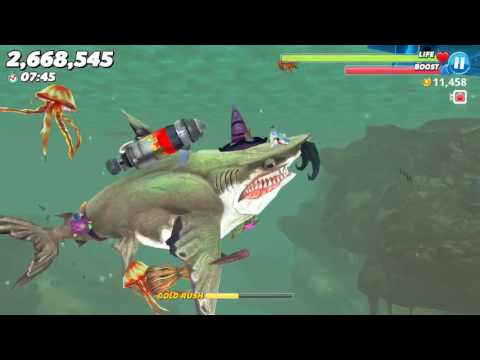 New HighScore With Megalodon - Hungry Shark World