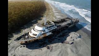 100 Year Old Abandoned Cruise Ship Transformed Into a Luxury Ocean Mansion