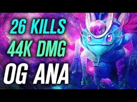 OG ana • Puck • 26 Kills • 9K MMR — Pro MMR Gameplay Dota 2