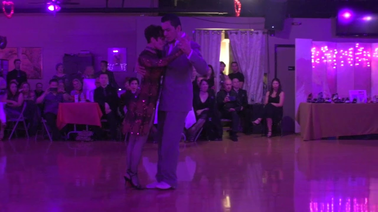 Miriam Larici and Leonardo Barrionuevo at Milonga Sonata 1/3