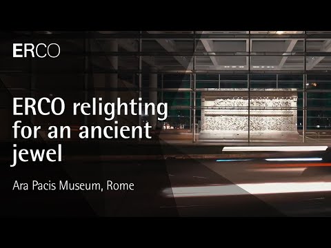 New light for an ancient jewel: ERCO relighting of the Ara Pacis Museum, Rome