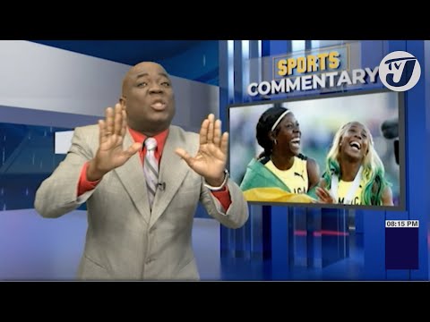 Shericka Jackson Pulling out of the 100m in Paris TVJ Sports Commentary
