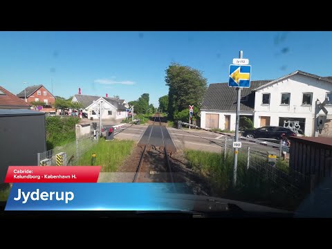 4K Førerrumsvideo / Cabride (Denmark, 2024): Kalundborg - København H / Copenhagen Central Station