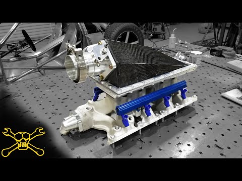 Homemade Carbon Fiber Intake Is Finished With A Spit Shine