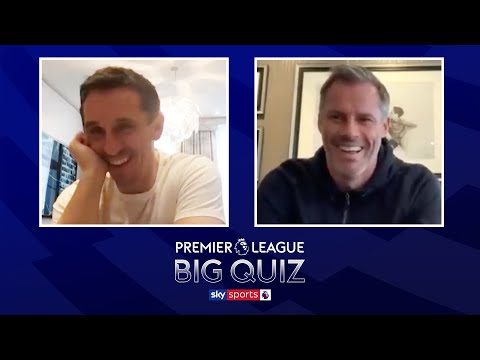 Gary Neville vs Jamie Carragher in the ULTIMATE Premier League quiz with Martin Tyler!