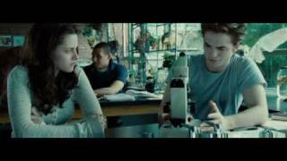 Twilight Biology Class Scene Edward&#39;s Golden Eyes