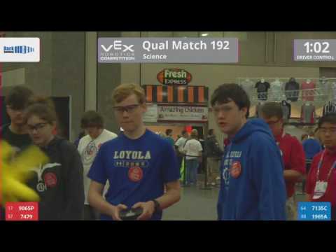 2017 VRC Sci Q192 - 9065P 7479 vs 7135C 1965A - 11 to 20