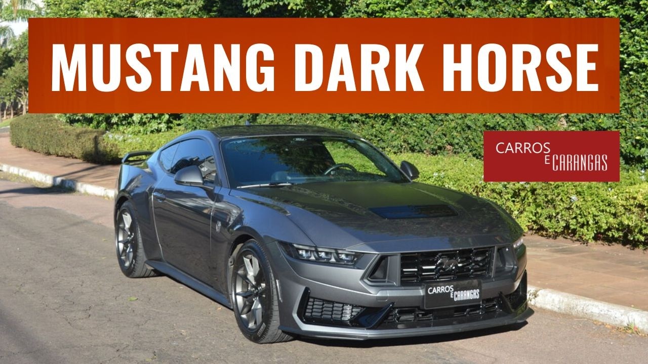 Ford Mustang Dark Horse: conheça essa versão irada com 507 cv de potência!