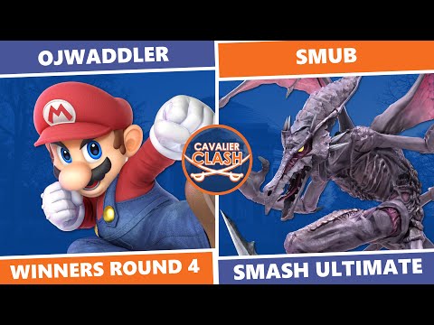 Cavalier Clash 6.7: Winners Round 4 - Ojwaddler (Mario) Vs. smub (Ridley) SSBU
