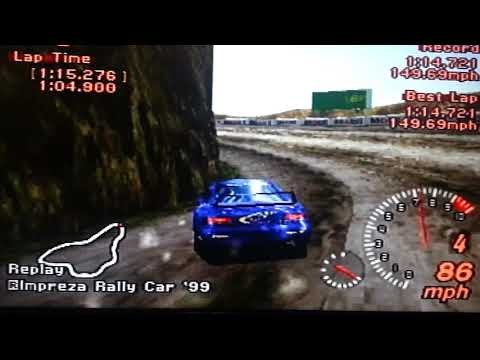 Gran Turismo 2 Episode 57 Part 1: The Impreza in Smokey Mountain North