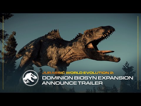 Jurassic World Evolution 2: Dominion Biosyn Expansion | Announcement Trailer thumbnail