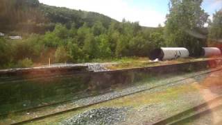 preview picture of video '[NSB] MittNabo regional train from Östersund S. and Åre arrives...'