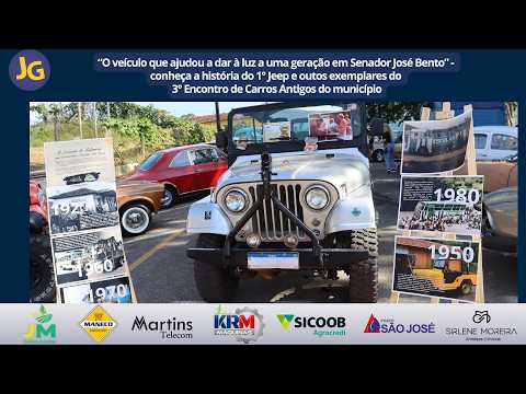 3º Encontro de Carros Antigos de Senador José Bento- 05/7/26