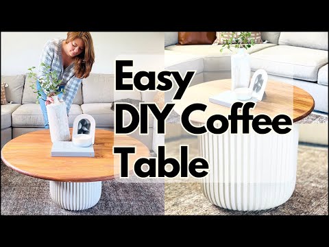 🤩 The Best and Easiest DIY Coffee Table on a Budget!