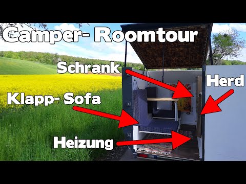 DIY Motorrad- Anhänger Camper Umbau | Teil 5