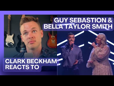 Clark Beckham Reacts to Guy Sebastian & Bella Taylor Smith singing The Prayer on The Voice Australia