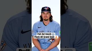 From a pull-out couch to the history books, Addison Barger breaks down a GRAND 24 hours ???? #BlueJays